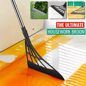 Racxily Multifunction Magic Broom, Squeegee Broom for Floor, Rubber Silicone Broom for Floor Cleaning, Magic Broom Sweeper for Living Room - 1 of 4
