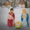 3-Pc. Vintage Styled Blow Mold Nativity - 2 of 4