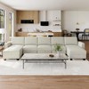 GustoWave 140''W Modular Sleeper Sofa, Sectional Sofa Bed with 7 Seat Modular Couch and Storage, Chaise - 3 of 4