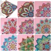 Diamond-Painting Corner Bookmarks, 8Pcs 5D DIY Diamond Art Page Bookmarks, Portable Corner Books Marker Clip Book Lovers Gifts - 2 of 4