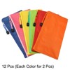 Unique Bargains Waterproof Cloth Zipper Home Office Travel File Bags 12 Pcs - 3 of 4