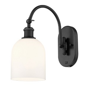 Innovations Lighting Bella 1 - Light Sconce in  Matte Black - 1 of 1