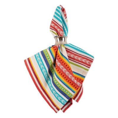 6pk Cotton Baja Striped Napkins - Design Imports
