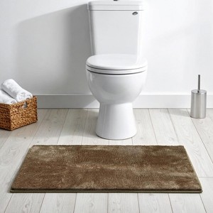 Luxe Weavers 20"x32" Bath Mat with Non Slip Backing, Plush Bathroom Rug - 1 of 4