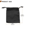 Unique Bargains Cotton Foldable Gym Travel Hiking Storage Drawstring Bag 12 Pcs - 2 of 4