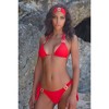 Moda Minx Amour 'Red' Triangle Crystal Bikini Top - 3 of 4