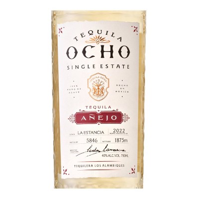 Tequila Ocho Añejo Tequila - 750ml Bottle