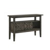 New Classic Furniture, Gulliver Wood Server, Rustic Brown - 3 of 4