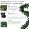 Sunnydaze 9' Indoor or Outdoor PVC Christmas Garland with Pinecones and Berries - Traditional - 2 of 4
