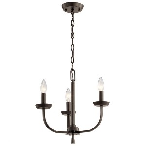 Kennewick™ 3 Light Chandelier Brushed Nickel - 1 of 3
