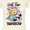 Women's - Disney - Eat The Rainbow Fitted Graphic T-Shirt - 2 of 3