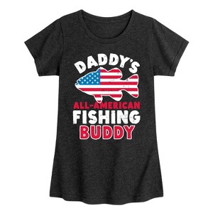 Girls' - Instant Message - Celebrate Family Fitted Short Sleeve Graphic T-Shirt - 1 of 4