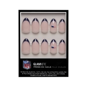 Glamnetic x Fanatics New England Patriots Press-On Nails - 30ct - Ulta Beauty - 1 of 4