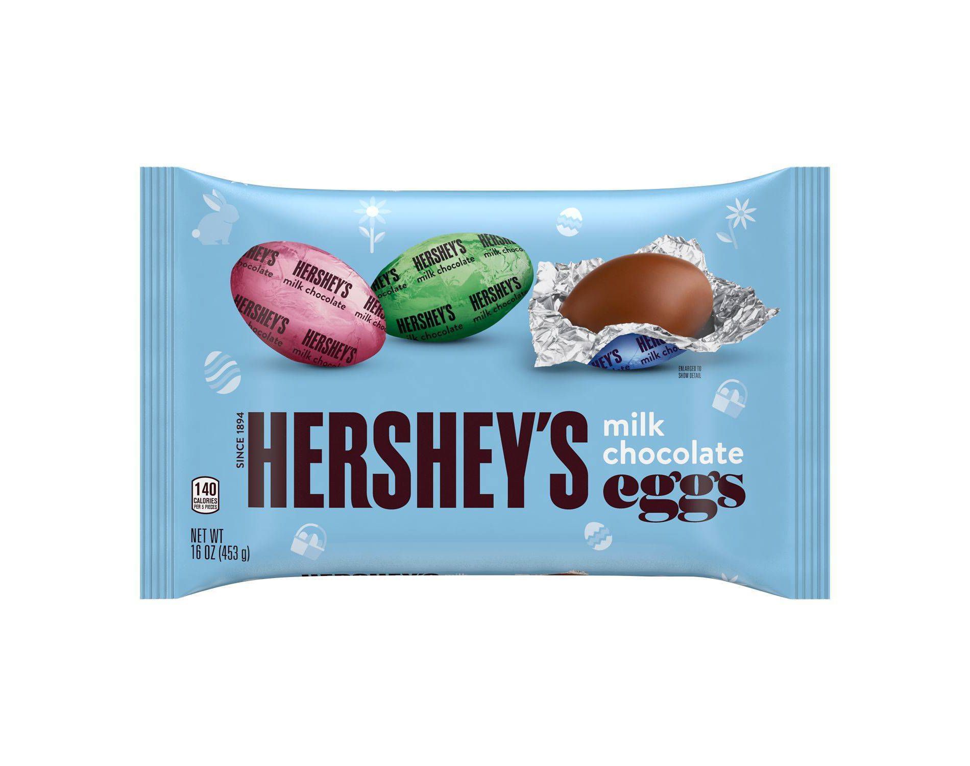 HERSHEY'S Milk Chocolate Eggs Easter Candy - 16oz