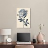 Art Remedy Delicate Blue Flower Minimalistic Botanical and Floral Art Prints Unframed - 2 of 4
