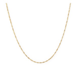 Ethic Goods Necklace: Twist Chain | GOLD PLATED - 1 of 3