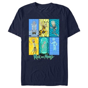 Men's Rick And Morty The Many Forms of Rick T-Shirt - 1 of 4