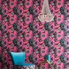 Jardin Magenta Pink Floral Birds Paste the Wall Wallpaper - 2 of 4