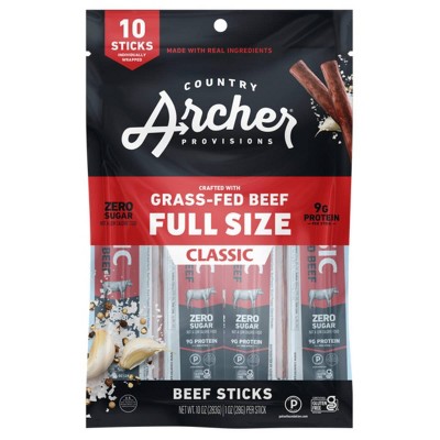 Country Archer Jerky Co. Classic Sticks - 10oz/10ct