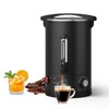 TackView Stainless Steel Coffee Urn, 80 Cups Double Wall Commerical Coffee Maker for Buffet Catering Wedding, Hot Coffee Water Dispenser - 2 of 4