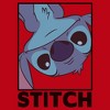 Mens Lilo & Stitch Peekaboo Stitch Portrait Sweatshirt - 2 of 4