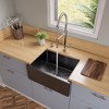 ALFI AB5006-PSS Modern Round Polished Stainless Steel Soap Dispenser - 3 of 4