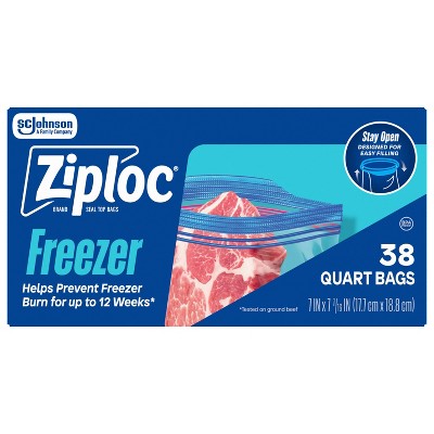 Ziploc Freezer Quart Bags