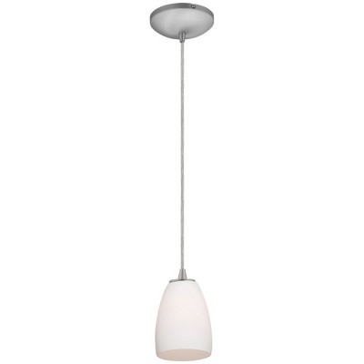 Access Lighting Sherry 1 - Light Pendant in  Brushed Steel