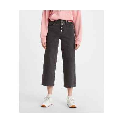 mile high cropped wide leg levi's