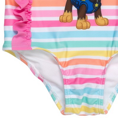 PAW Patrol Little Girls One-Piece Bathing Suit Pink 6 — фото 7