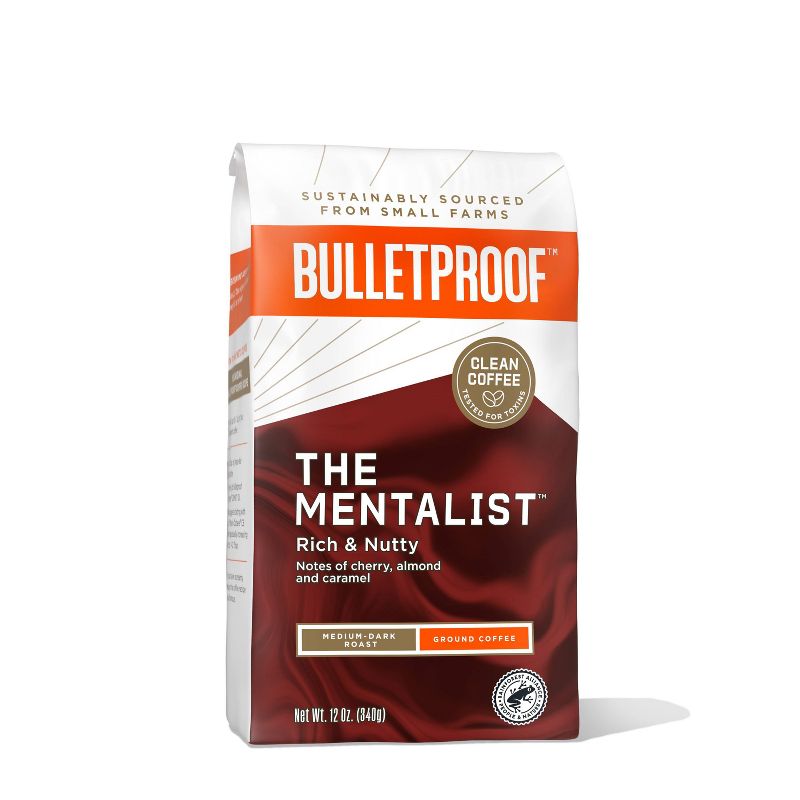 Bulletproof Mentalist Medium Dark Roast Ground Coffee -12oz, 5 of 10