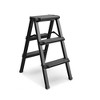 Aluminum Step Ladder Folding Ladders for Home Office with Anti-Slip Wide Pedal Lightweight Multipurpose Workbench (3S) - 2 of 4