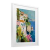 Stupell Industries Italian Coast Abstraction Framed Print Under Glass - 2 of 4
