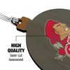 Sacred Heart University Secondary Logo Wood Christmas Tree Holiday Ornament - 3 of 4