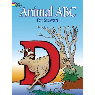 Animal ABC - (Dover Coloring Books) by  Pat Stewart (Paperback)