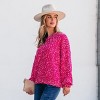 Women's Cozy Roundneck Speckled Knit Sweater - Cupshe - 3 of 4