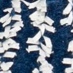 dark blue/ivory