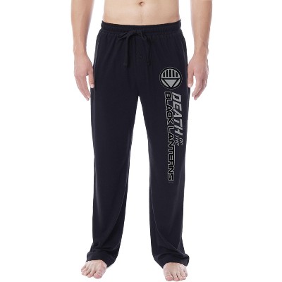 Dc Comics Mens' Green Lantern Logo Sleep Pajama Pants - Black Lantern ...