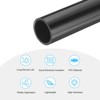 Unique Bargains PVC Water Plumb Crafts Cable Sleeve Rigid Round Pipes 14" Length - 3 of 4