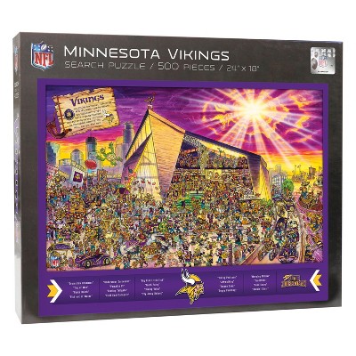 Minnesota Vikings Joe Journeyman Find Joe Puzzle 500pc