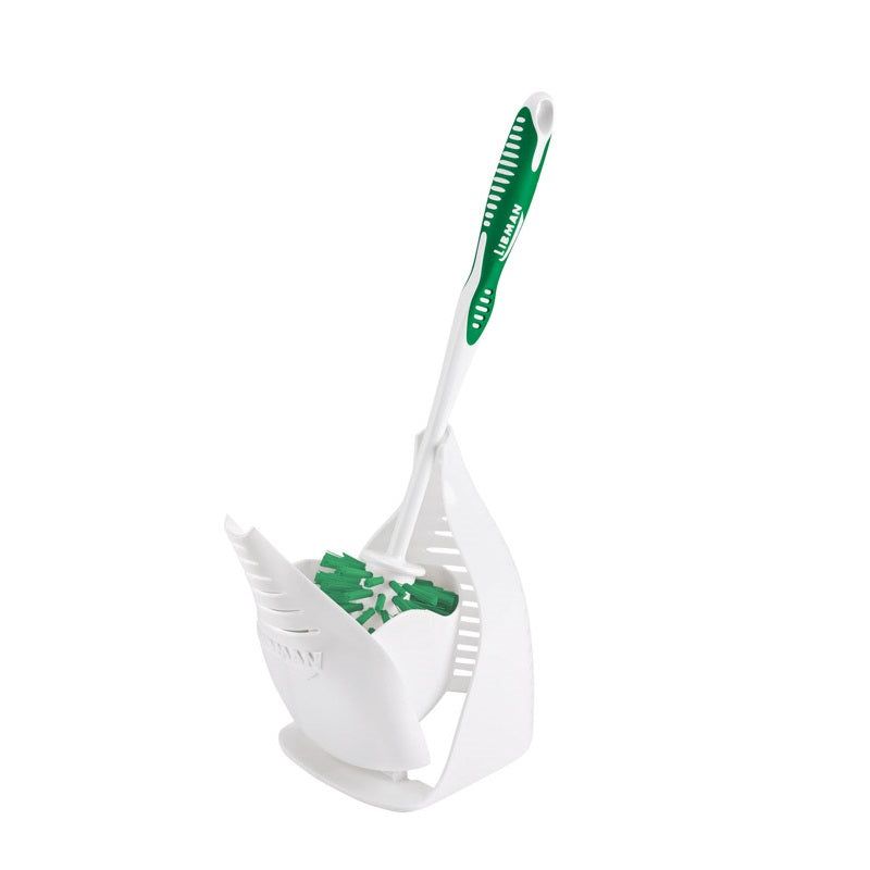 Libman 3 in. W Hard Bristle 12 in. Plastic/Rubber Handle Brush and Caddy, 5 of 6