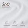 300 Thread Count Organic Cotton Percale Bed Sheet Set by Bare Home - 4 of 4