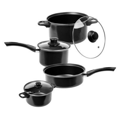 Lexi Home 3 Piece Cast Iron Frying Pan Set & Reviews