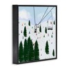 Stupell Industries Ski Lift Mountain Landscape, 17" x 17" - 3 of 4