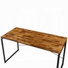 NicBex Wood Desk with Metal Frame,Home Office Desk,Writing Desk for Bedroom,Studying Room - 4 of 4