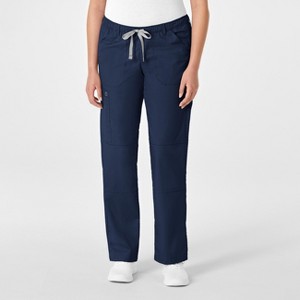 Wink WonderWORK Women's Straight Leg Cargo Scrub Pant - 1 of 4