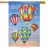 Hot Air Balloons Summer House Flag 28" x 40" Briarwood Lane - 2 of 4