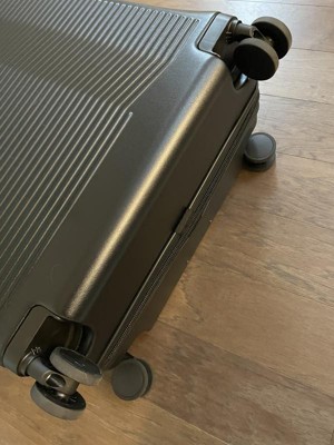 Signature Hardside Carry On Spinner Suitcase Matte Atmosphere - Open ...