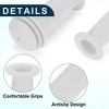 Unique Bargains Bike Handlebar Grips Covers 3.74" White 1 Pair - 4 of 4