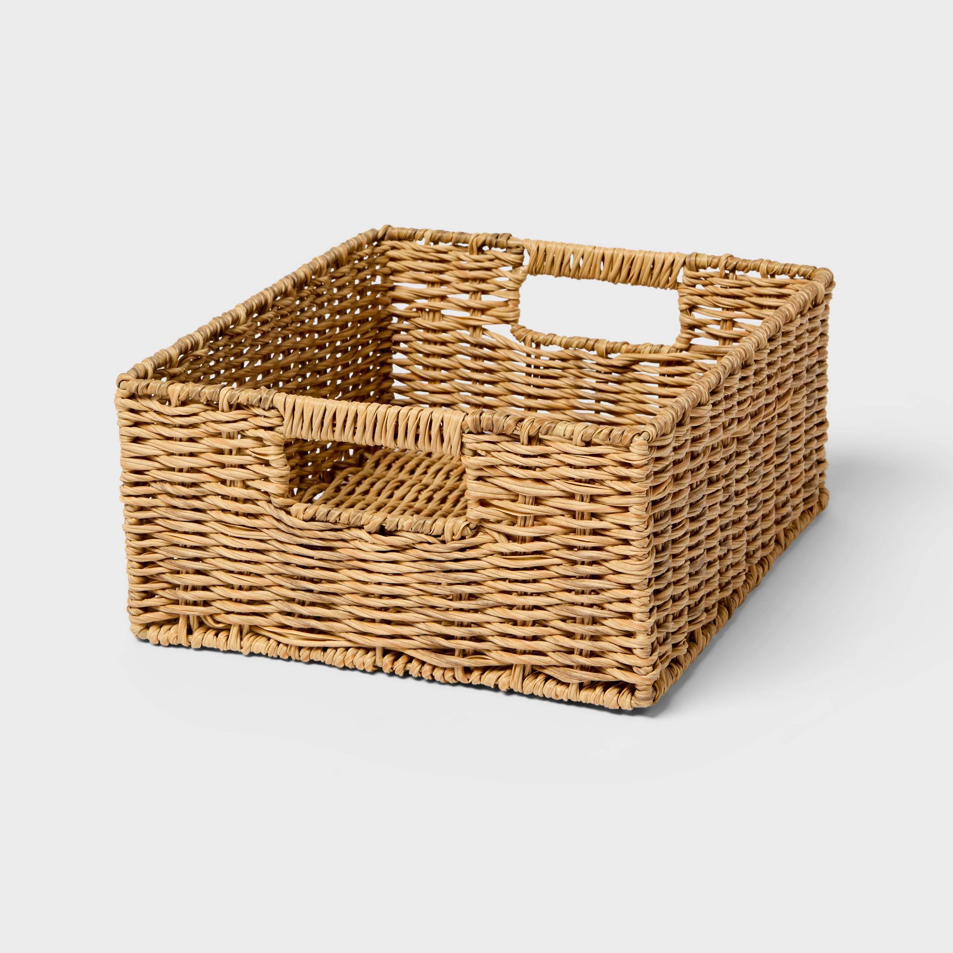 Woven Basket Small Light Brown - Brightroom™